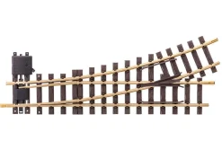 LGB Left Manual Turnout R3, 22.5°