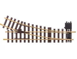 LGB Right Manual Turnout R3, 22.5°