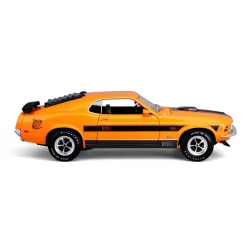 Maisto 1/18 1970 Ford Mustang Mach 1 - Orange Diecast Model