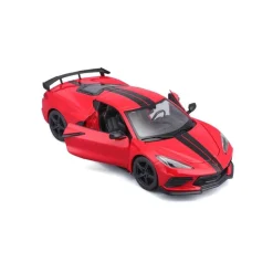 Maisto 1/24 Corvette Stingray Coupe High Wing 2020 Diecast Model
