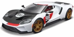 Maisto 1/18 Ford GT 2021 Ford Heritage Diecast Model