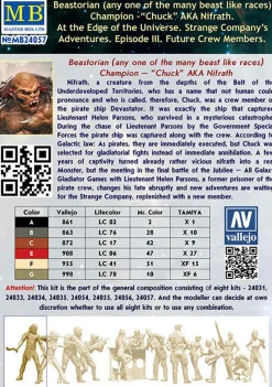 Master Box 1/24 At the Edge of the Universe - Episode 3 - Beastorian Champion