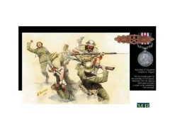 Master Box 1/35 Battles in North Africa Kit 1 Model Figures