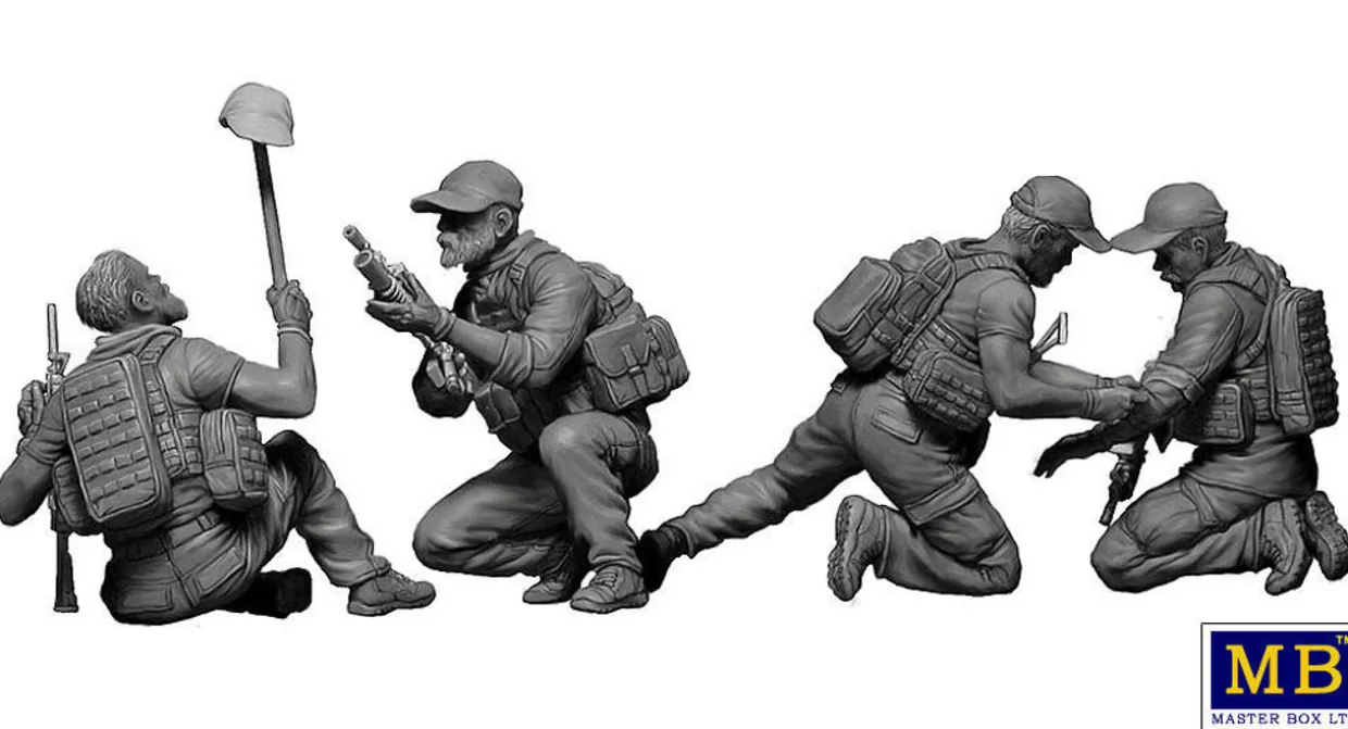 Master Box 1/35 Danger Close Special Operations Team