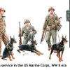 Master Box 1/35 Dogs in Service in the US Marine Corps