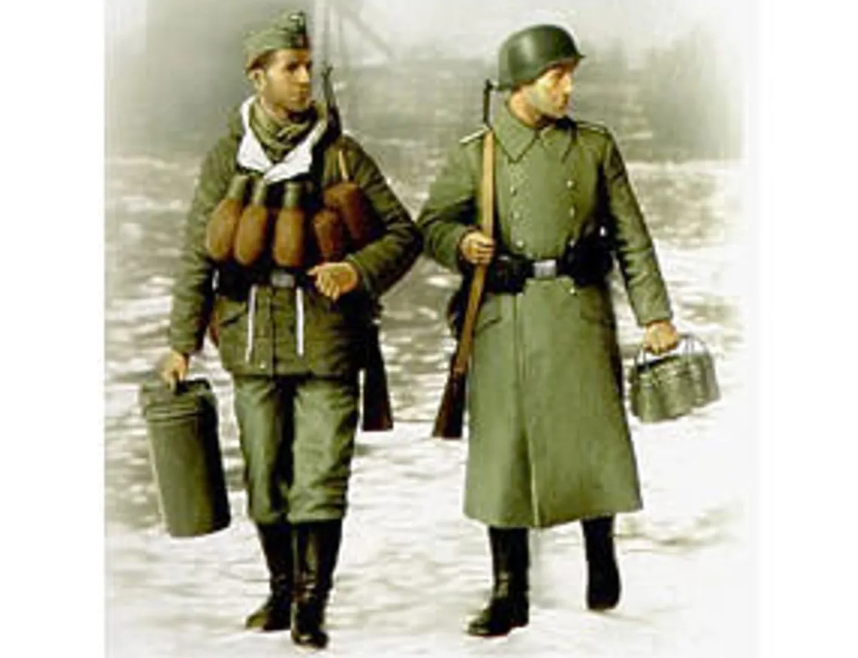 Master Box 1/35 German Soldiers 1944-45 Supplies At Last