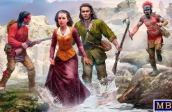 Master Box 1/35 Indian Wars Series XVIII Century Kit 6 - The Mohicans