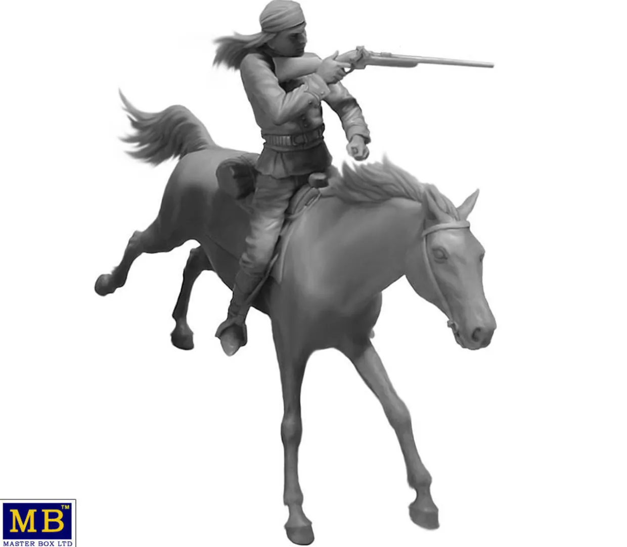 Master Box 1/35 Indian Wars Series Kit 1 - Apache Attack