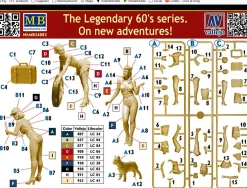 Master Box 1/24 Legendary 60's - On New Adventures