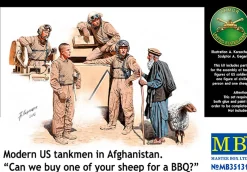 Master Box 1/35 Modern US Tankmen in Afghanistan