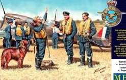 Master Box 1/32 RAF Pilots WWII