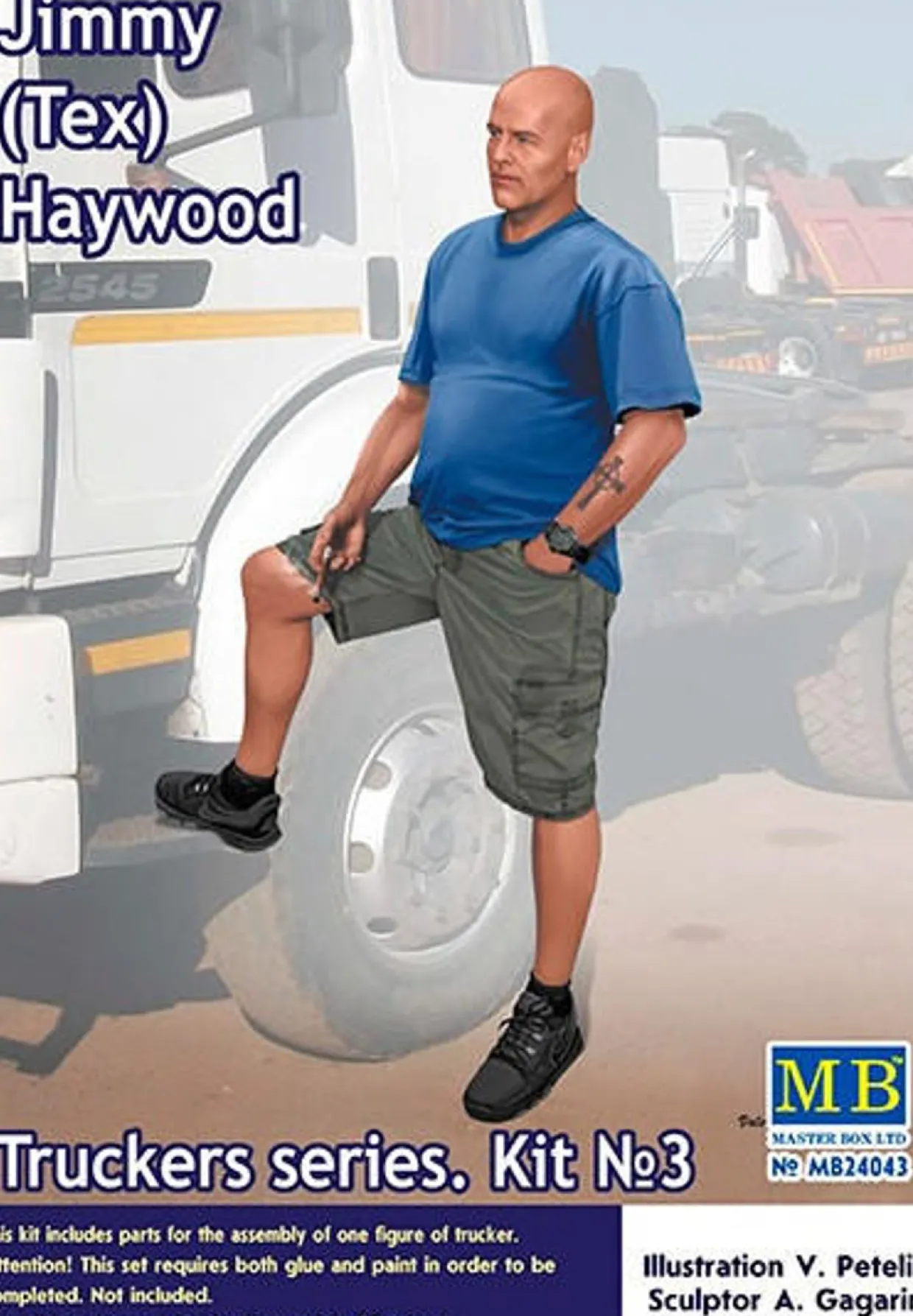 Master Box 1/24 Trucker Series - Jimmy 'Tex' Heywood