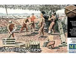 Master Box 1/35 US Artillery Crew Model Figures