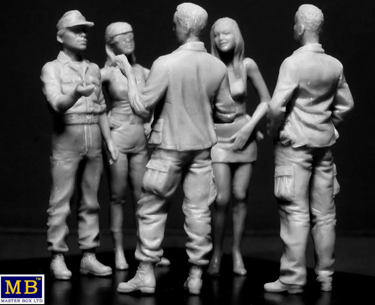 Master Box 1/35 Vietnam War Series - Somewhere In Saigon