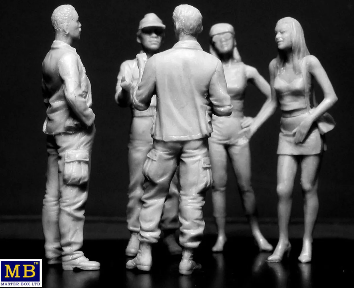 Master Box 1/35 Vietnam War Series - Somewhere In Saigon