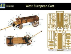 Master Box 1/35 West European Cart Model Kit