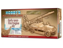 Matchbuilder Fire Engine Matchstick Model