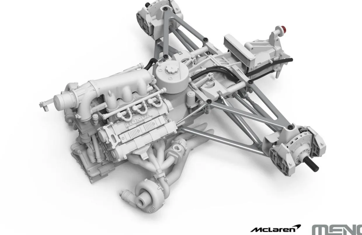 Meng Models 1/12 McLaren MP4/4 1988