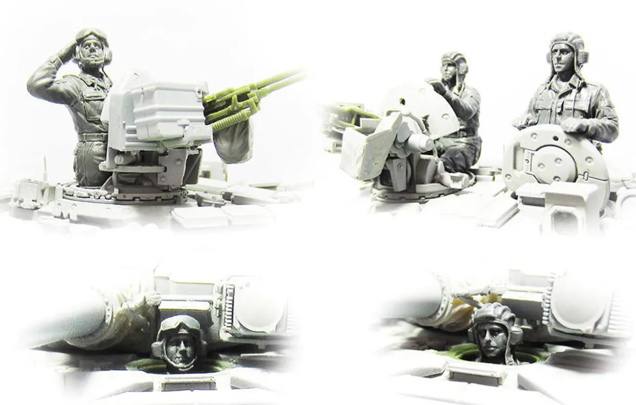 Meng Models 1/35 Modern Russian Tank Crew