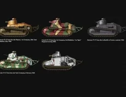 Meng Models 1/35 Renault FT-17 Light Tank Cast Turret