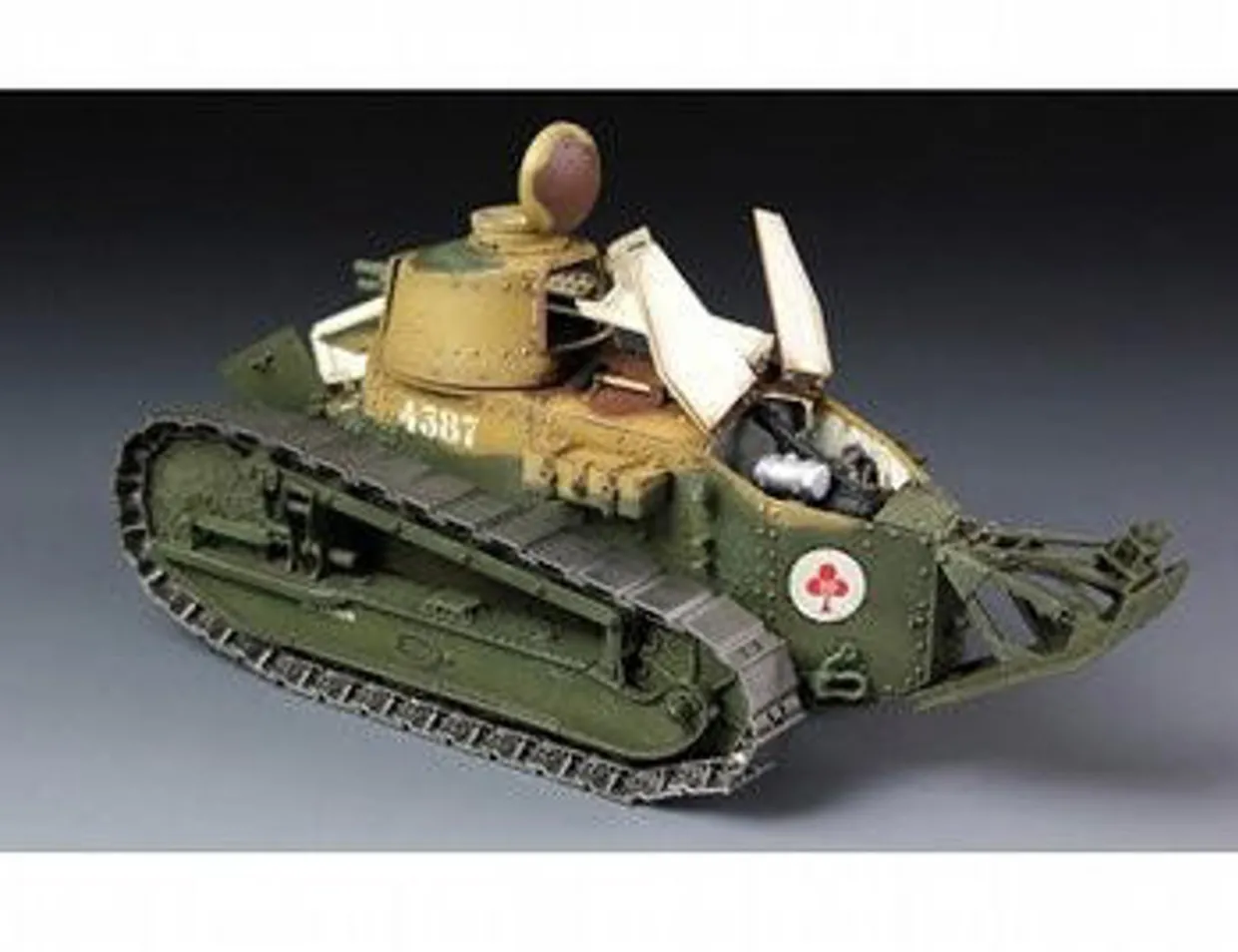 Meng Models 1/35 Renault FT-17 Light Tank Cast Turret