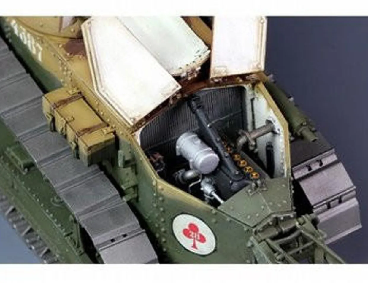 Meng Models 1/35 Renault FT-17 Light Tank Cast Turret