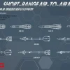 Meng Models 1/48 US Short-Range Air-to-Air Weapons Set Model Kit