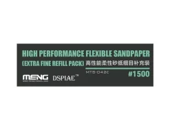 Meng Models Flexible Sand Paper 1500 Grit Refill (x6)