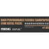 Meng Models Flexible Sand Paper 180 Grit Refill (x6)