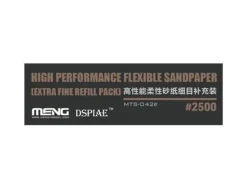 Meng Models Flexible Sand Paper 2500 Grit Refill (x6)