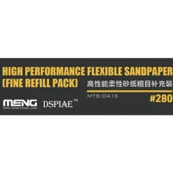 Meng Models Flexible Sand Paper 280 Grit Refill (x6)
