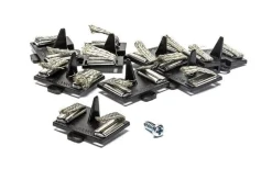 Micro Scalextric Spare Guide Blade Pack of 8 with Screw