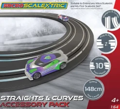 Micro Scalextric Straights And Curves Accessory Pack