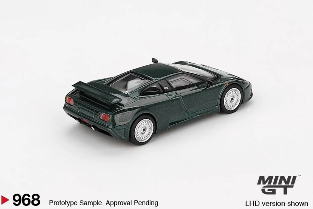 Mini GT 1/64 Bugatti EB110 GT Verde Scuro