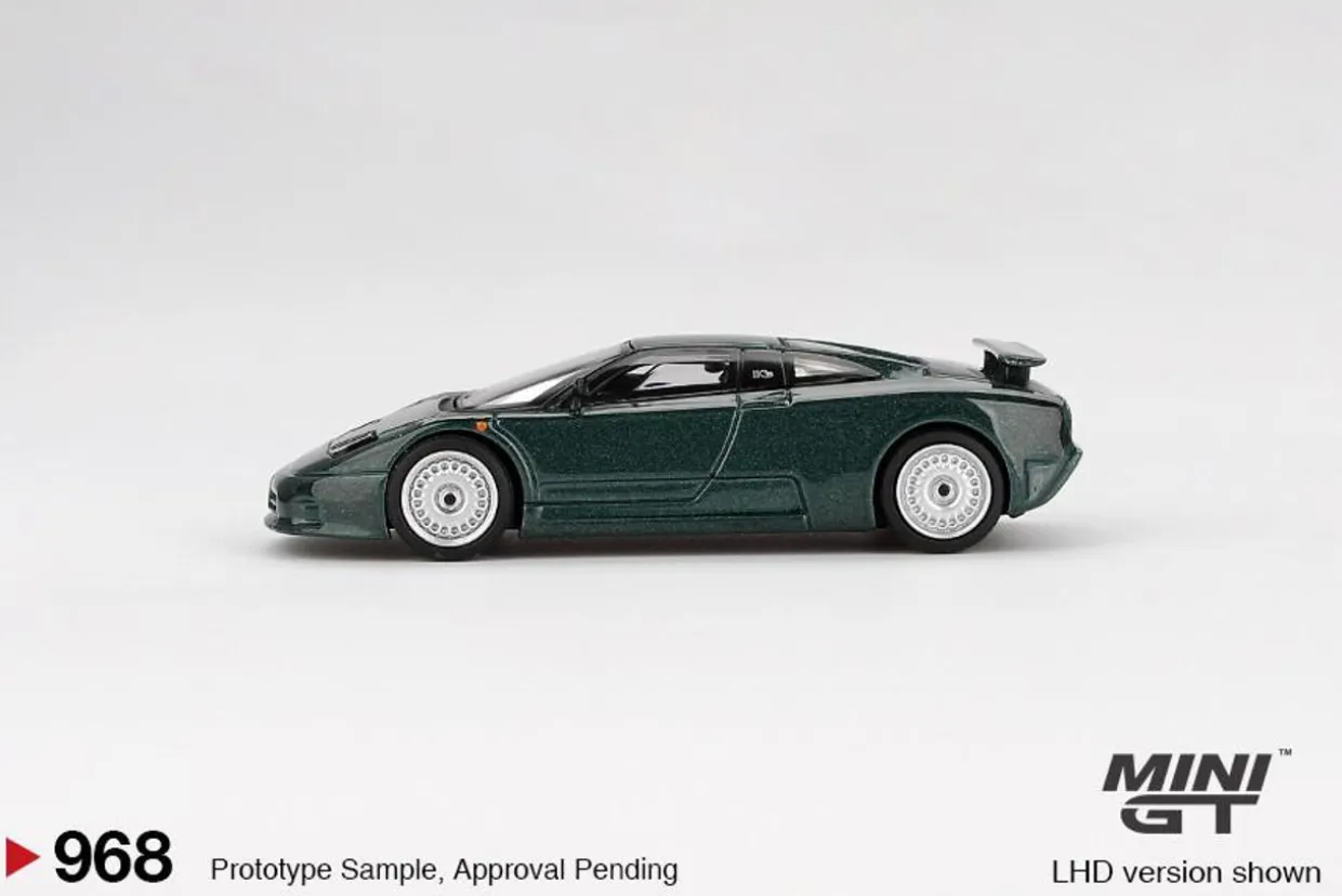 Mini GT 1/64 Bugatti EB110 GT Verde Scuro