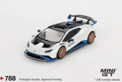 Mini GT 1/64 Lamborghini Huracán STO Bianco Asopo