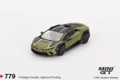 Mini GT 1/64 Lamborghini Huracan Sterrato Verde Gea Matt (RHD)