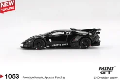 Mini GT 1/64 Lamborghini LB-Silhouette WORKS MURCIELAGO GT Evo Black