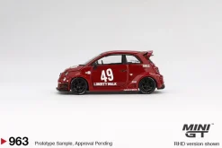 Mini GT 1/64 LB-WORKS x Abas Works ABARTH 595 Red