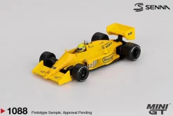 Mini GT 1/64 Lotus 99T #12 Ayrton Senna 1987 Monaco Grand Prix Winner