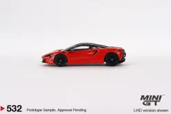 Mini GT 1/64 Mclaren Artura Vermillion Red 2023 (RHD)
