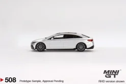 Mini GT 1/64 Mercedes-Benz EQS 580 4MATIC Silver Metallic