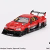 Mini GT 1/64 Nissan LB-ER34 Super Silhouette SKYLINE Red/Black