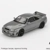 Mini GT 1/64 NISSAN Skyline GT-R Dark Metal Gray (NISMO BCNR33 CRS Version)