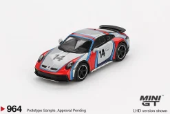 Mini GT 1/64 Porsche 911 Dakar Ice Grey Metallic "Rally 1978"