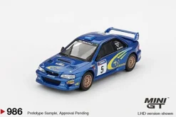 Mini GT 1/64 Subaru Impreza WRC99 1999 Rally Australia Winner No.5 Exclusive