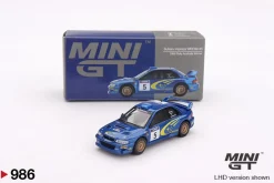 Mini GT 1/64 Subaru Impreza WRC98 1998 Rally Monte-Carlo 3rd Place #3