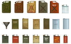 MiniArt 1/35 Allies Jerry Cans Set WWII Model Kit