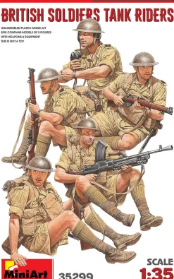 MiniArt 1/35 British Tank Riders WWII