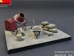 MiniArt 1/35 Concrete Mixer Set Model Kit